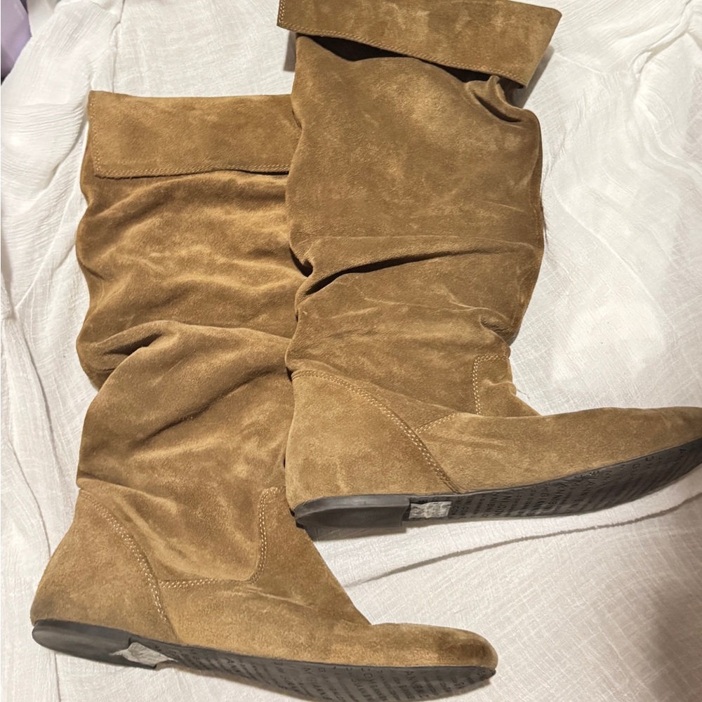Giani Bini Tan Suede Women's Boots